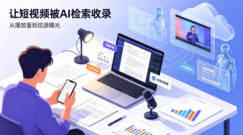 宜城市短视频创作者新必修课：吃透 GEO 优化，让抖音内容被豆包、DeepSeek、元宝智能体收录